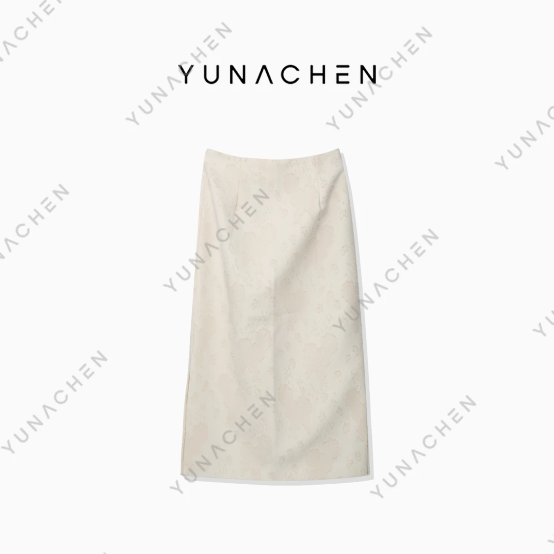 【沉星番】A23春秋轻奢时尚百搭优雅重工半身裙01-T24SB17A