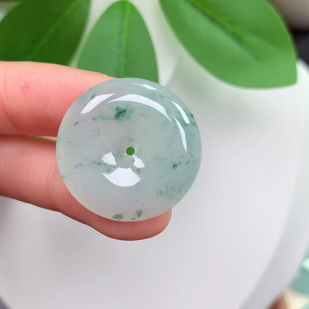 颈饰未镶嵌翡翠平安扣24-5.3mm