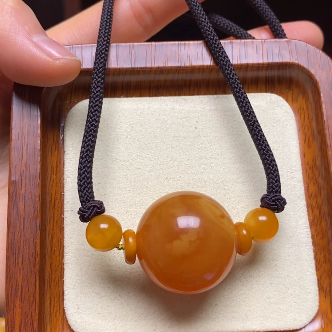 【闪购商品】蜜蜡颈饰未镶嵌项链