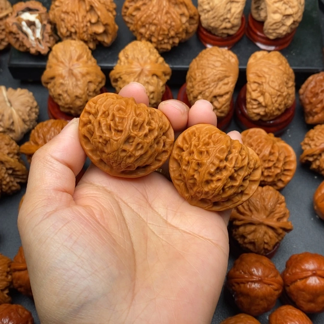 文玩核桃把件42宫灯