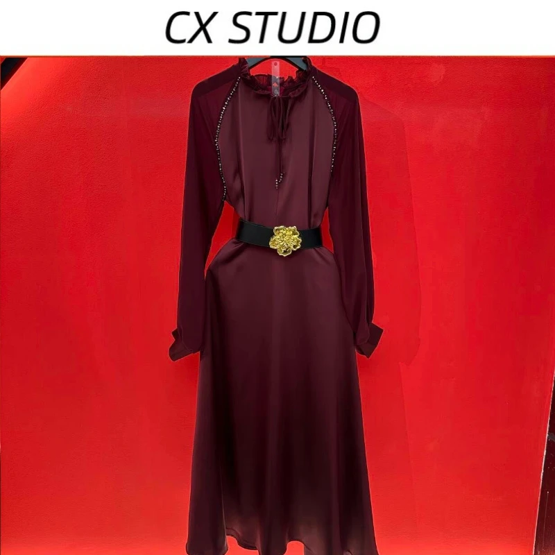 编码80 经典收腰气质时尚春夏季连衣裙(定制女装）TG254