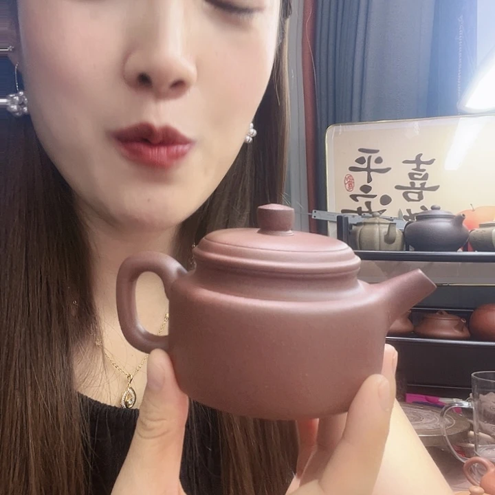 ¥***¥紫砂茶壶台西底槽清200cc德钟