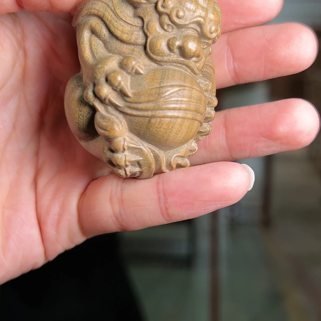 手串/手链维腊木（绿檀）貔貅