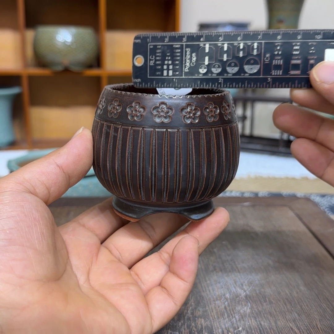 手工花盆 060 内口口径 6.5 cm