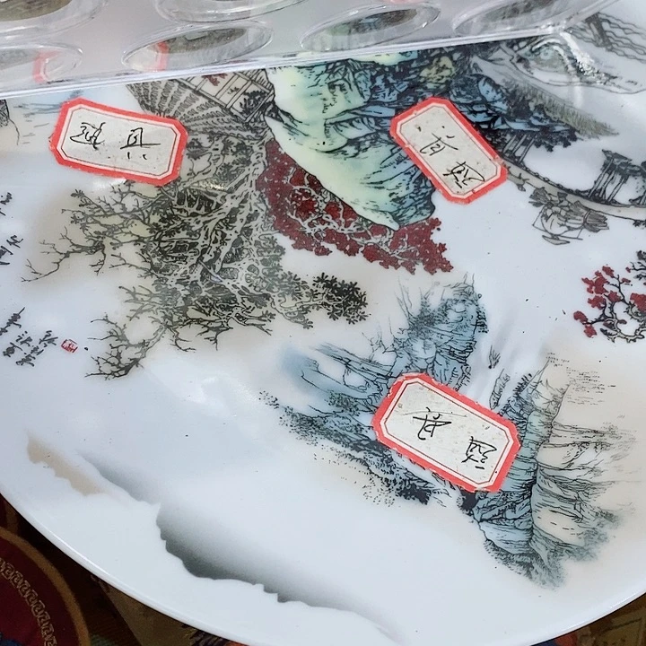 瓷片工艺品瓷瓷片