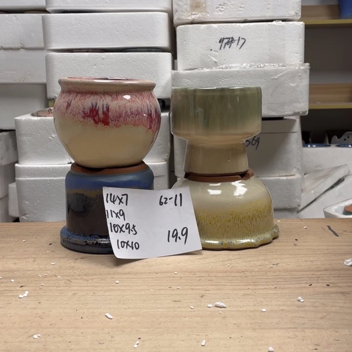 紫砂花盆多肉花盆微瑕11