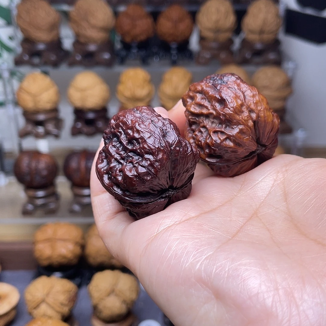 D***P把件文玩核桃3…………七彩龙脊