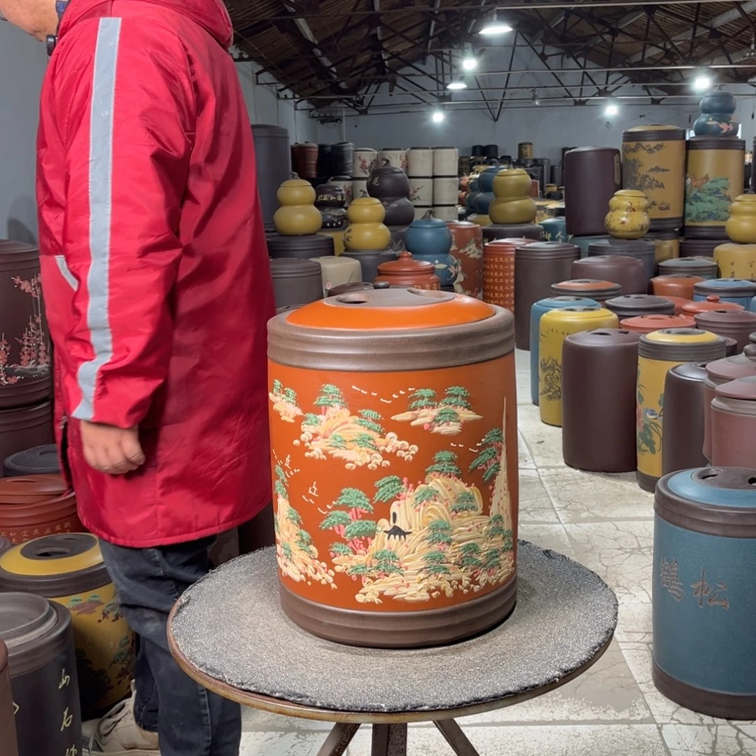 紫砂茶叶罐茶叶罐