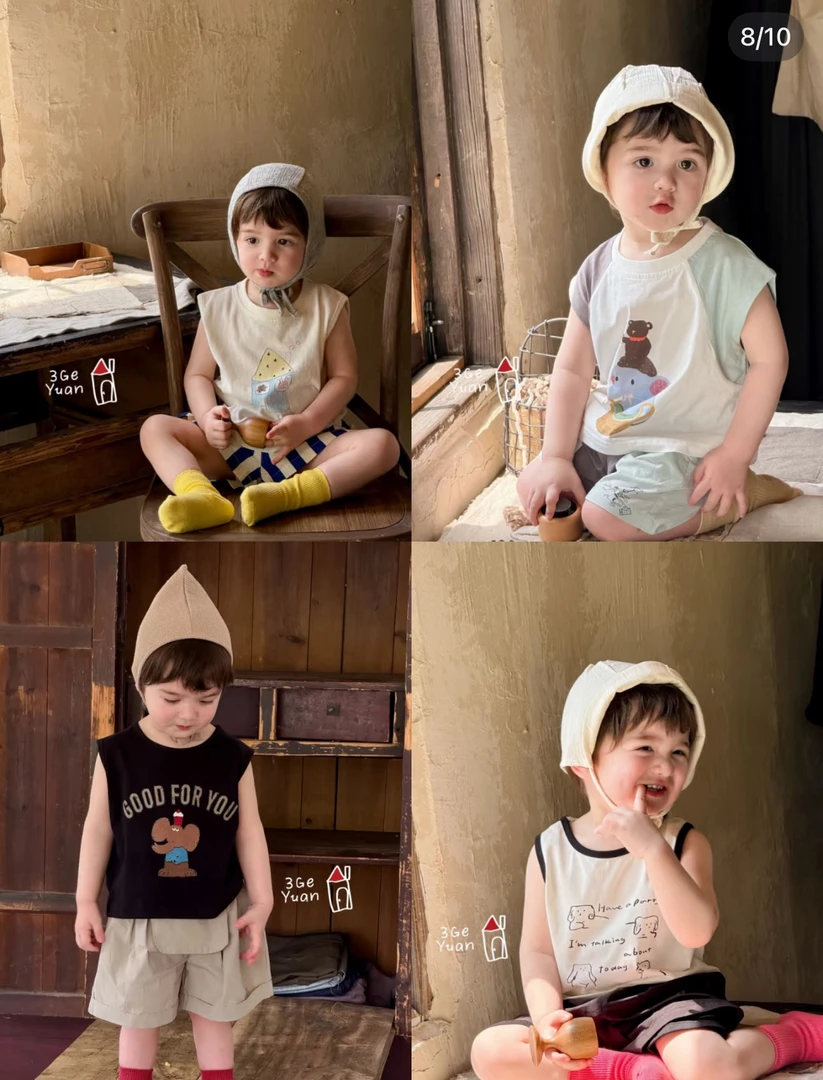 No退换儿童夏季套装