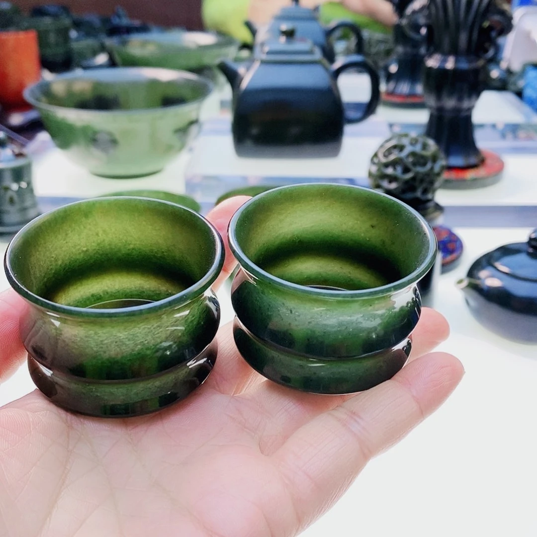 未镶嵌和田玉摆件清***星