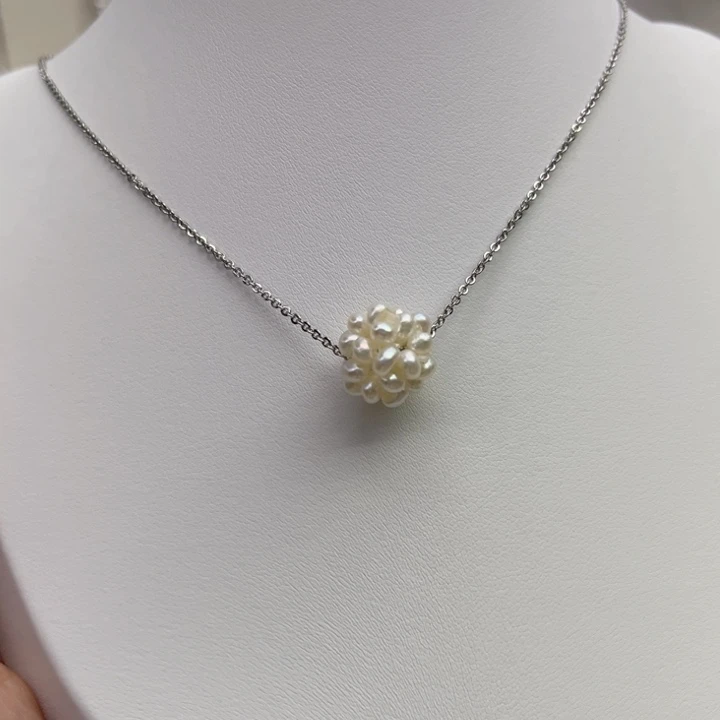 未镶嵌淡水珍珠颈饰