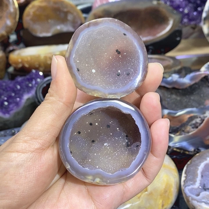 未镶嵌珠宝半成品水晶软啵啵盆