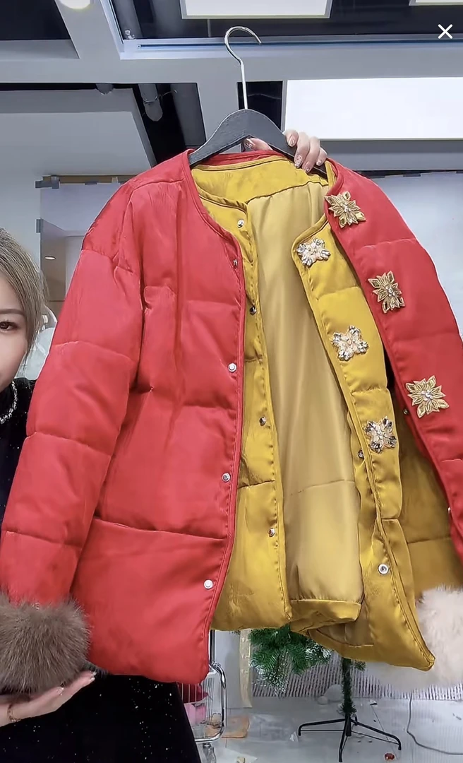 嘉嘉推荐#90【秋冬加棉加厚款】国风新中式棉服