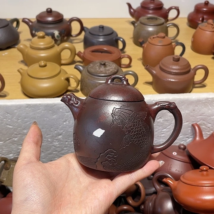 茶杯紫砂宜兴紫砂壶25