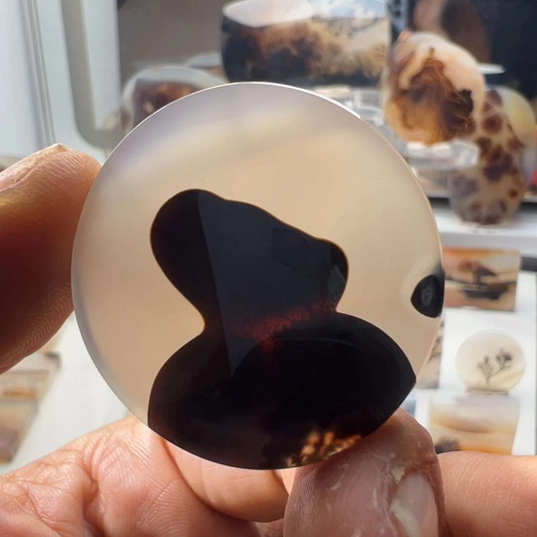 未镶嵌玛瑙/玉髓珠宝奇石