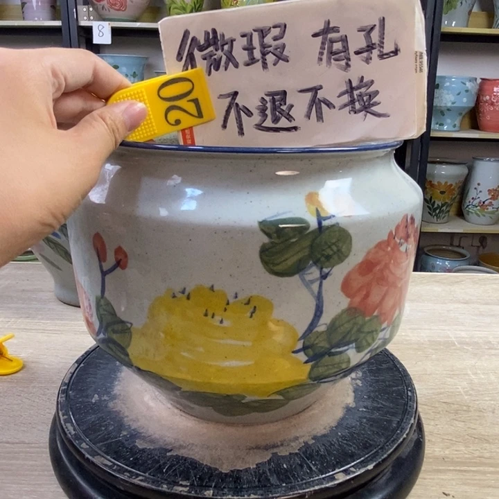 1tc景德镇陶瓷花盆