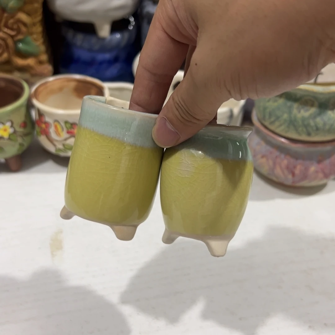 陶瓷多肉小花盆@@1950
