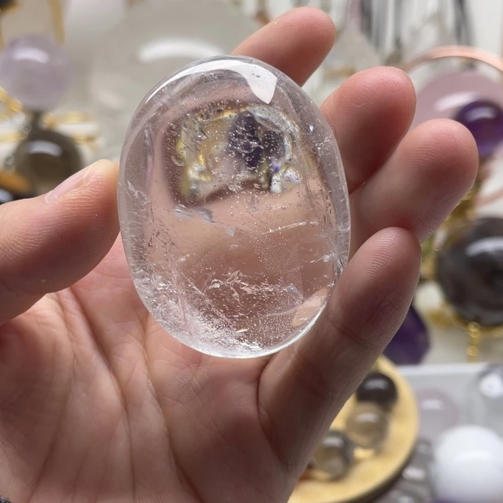 水晶未镶嵌珠宝半成品