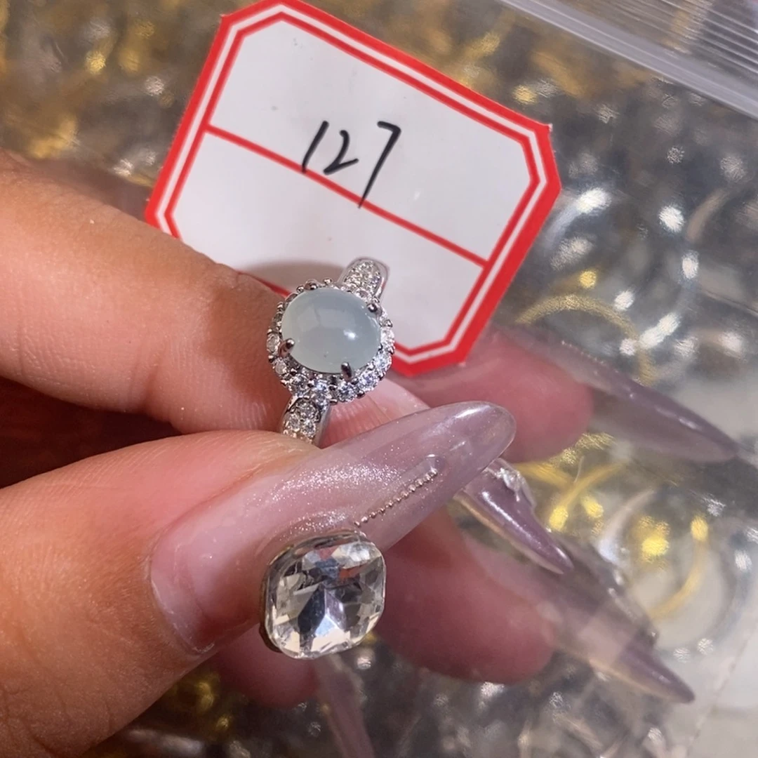 翡翠戒指合金翡翠首饰