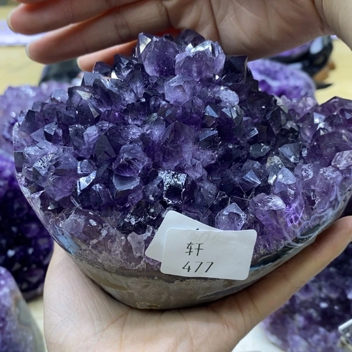 未镶嵌紫晶大型摆件（非配饰）一***丶