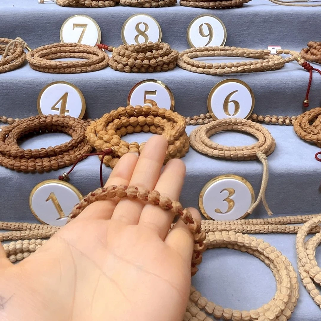 柏香籽/百香籽手串?**心