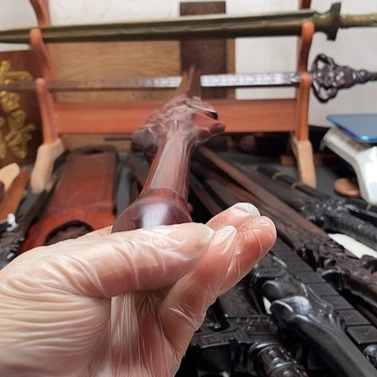 紫檀木木1.2长盖聂