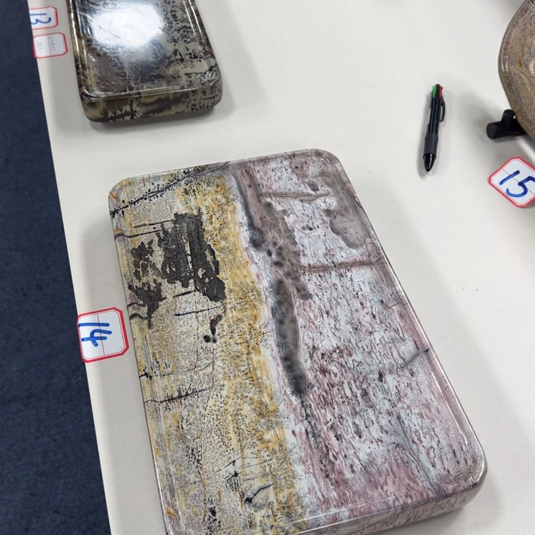 广西石天然国画石干泡台