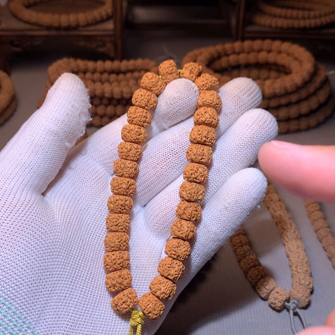 金刚菩提手串藏切盘龙纹11.5mm