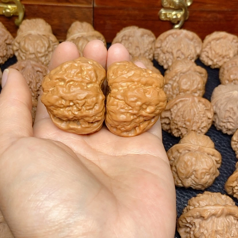 【闪购商品】文玩核桃吊坠李*同蛙蛙41