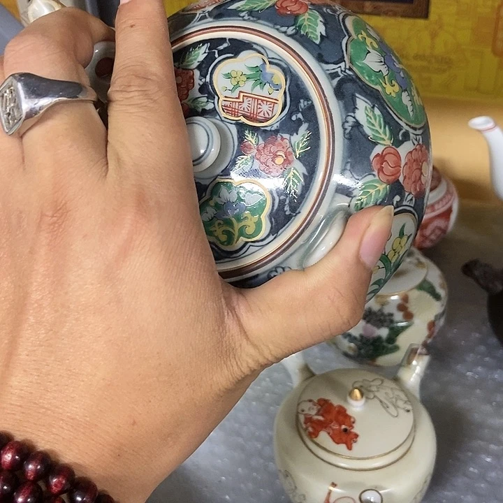 瓷片2***.中古工艺品回流瓷器