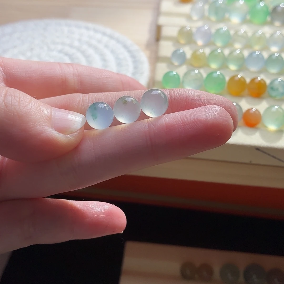 念****翡翠散珠翡翠1079