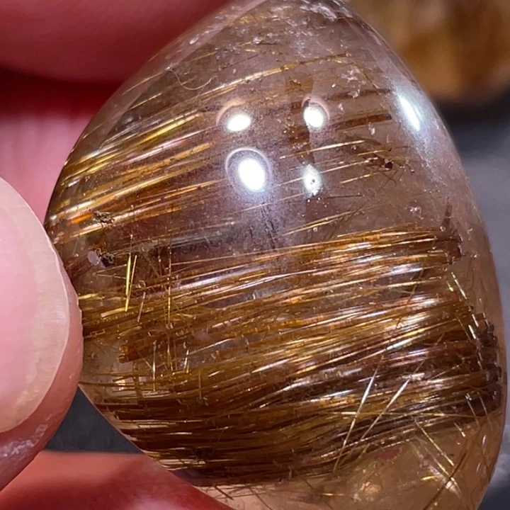 *****未镶嵌颈饰发晶钛晶