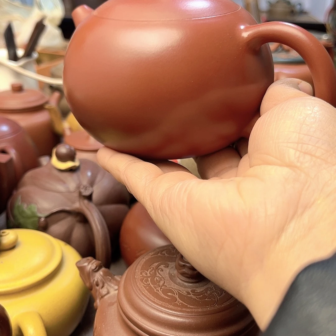 茶壶紫砂全手工制作和半手工制作