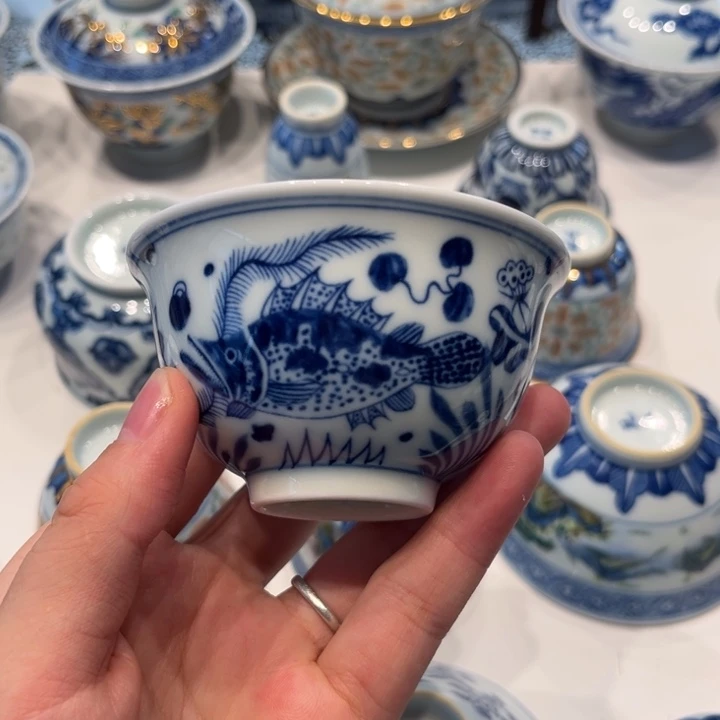 景德镇陶瓷杯子的