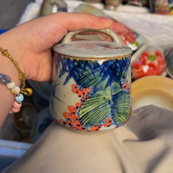 瓷片景德镇陶瓷手工手绘