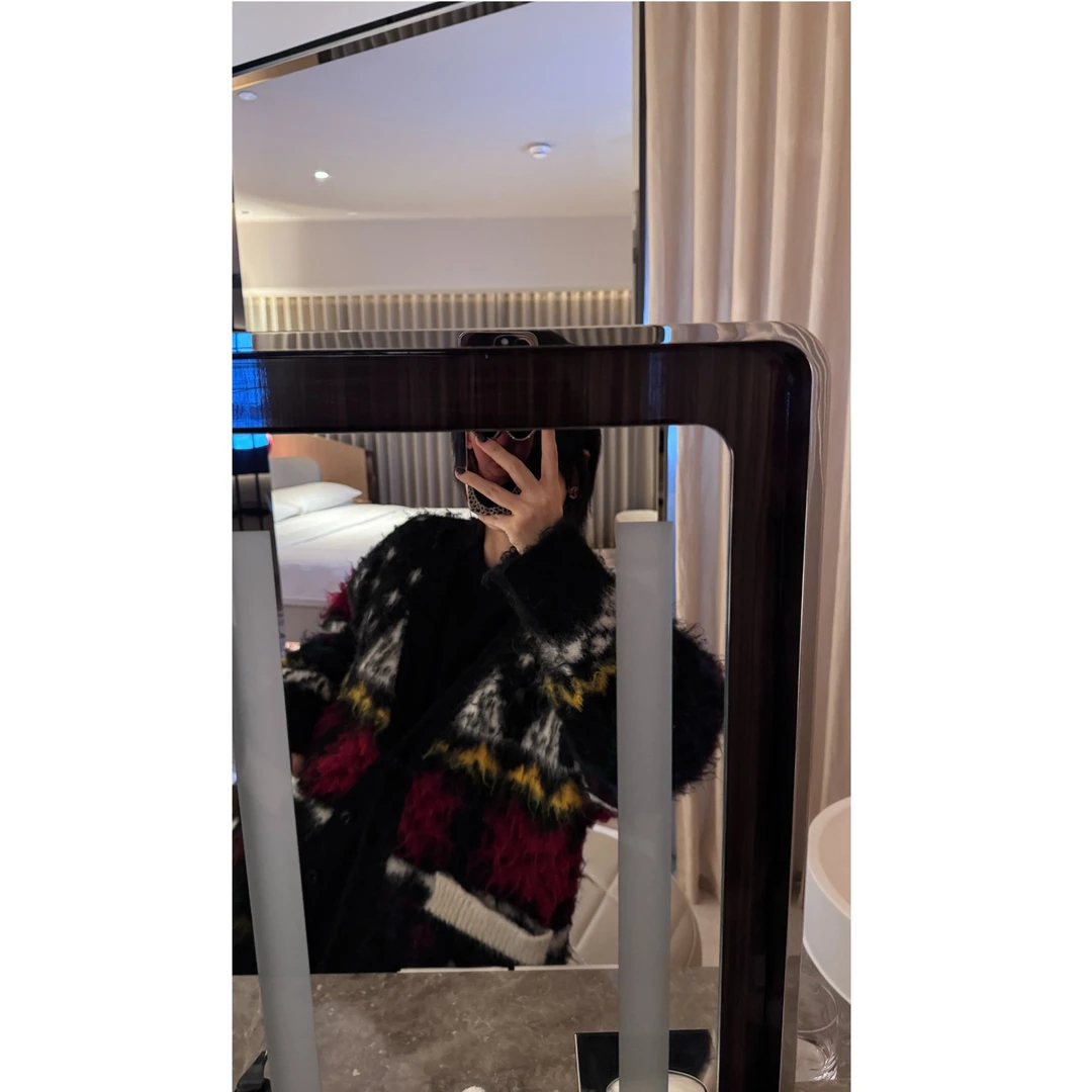 重磅羊驼拉毛费尔岛毛衣 J24M652