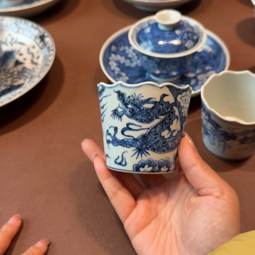 手工手绘茶具主人人杯