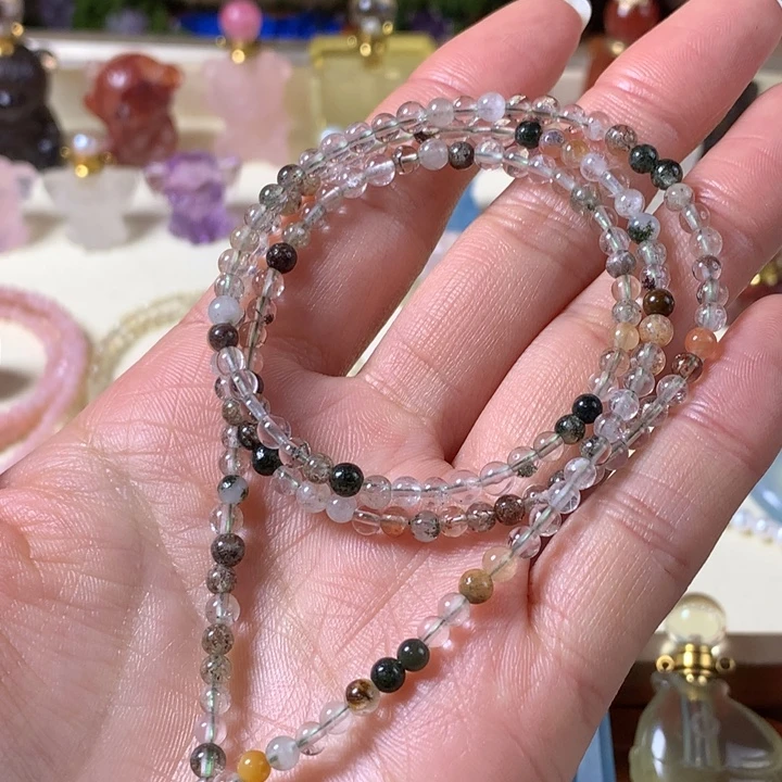 葡萄石未镶嵌香水精油瓶