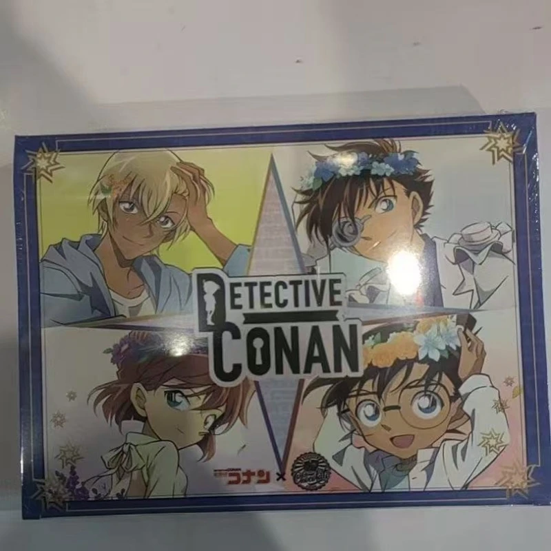 【拆盒】巧克力名侦探柯南动漫周边收藏卡牌新一基德小兰