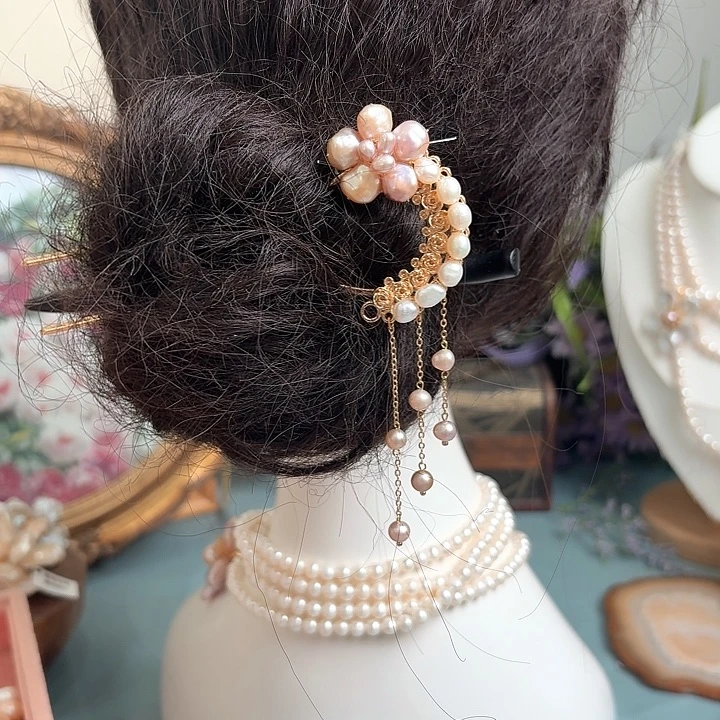 发饰淡水珍珠未镶嵌