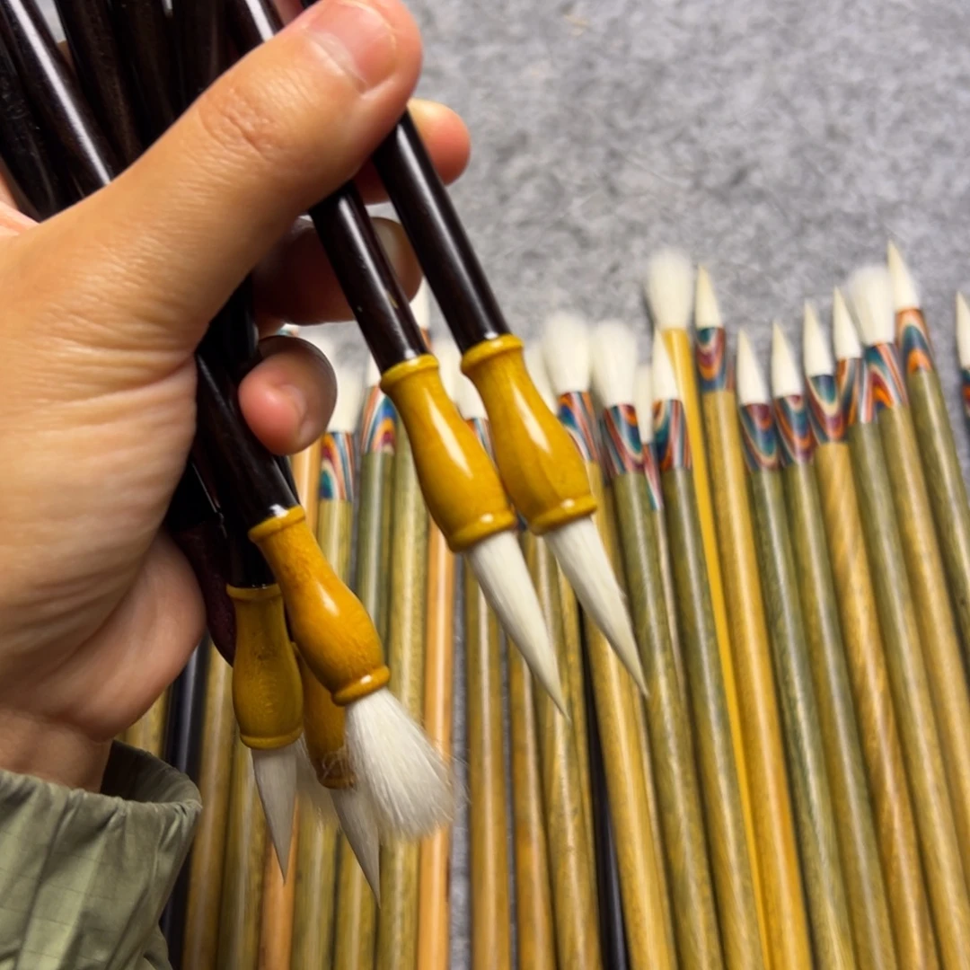 羊小楷2只 出锋2.1左右 只能清水试笔