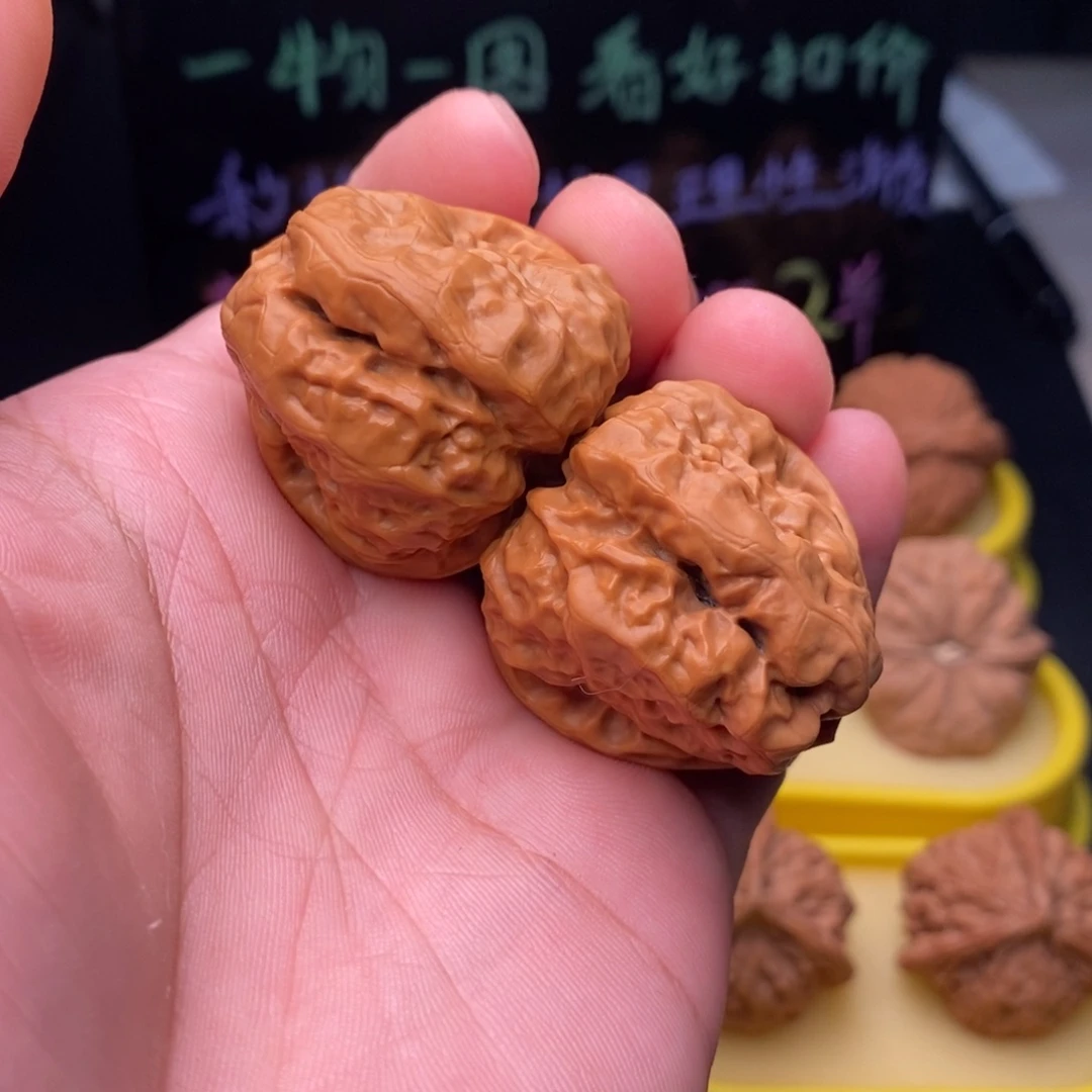 桃核吊坠三角蛙尺寸36