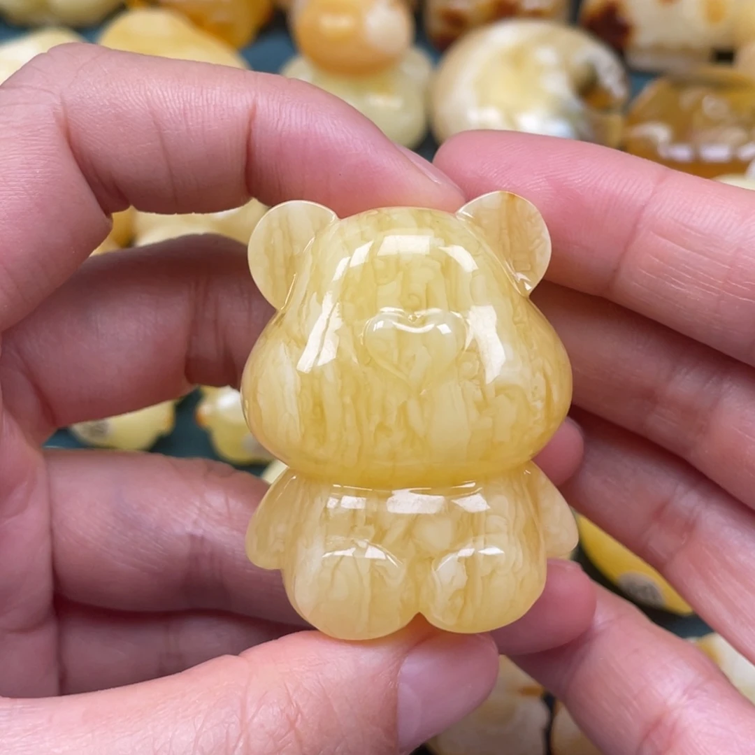 未镶嵌琥珀裸石蜜蜡
