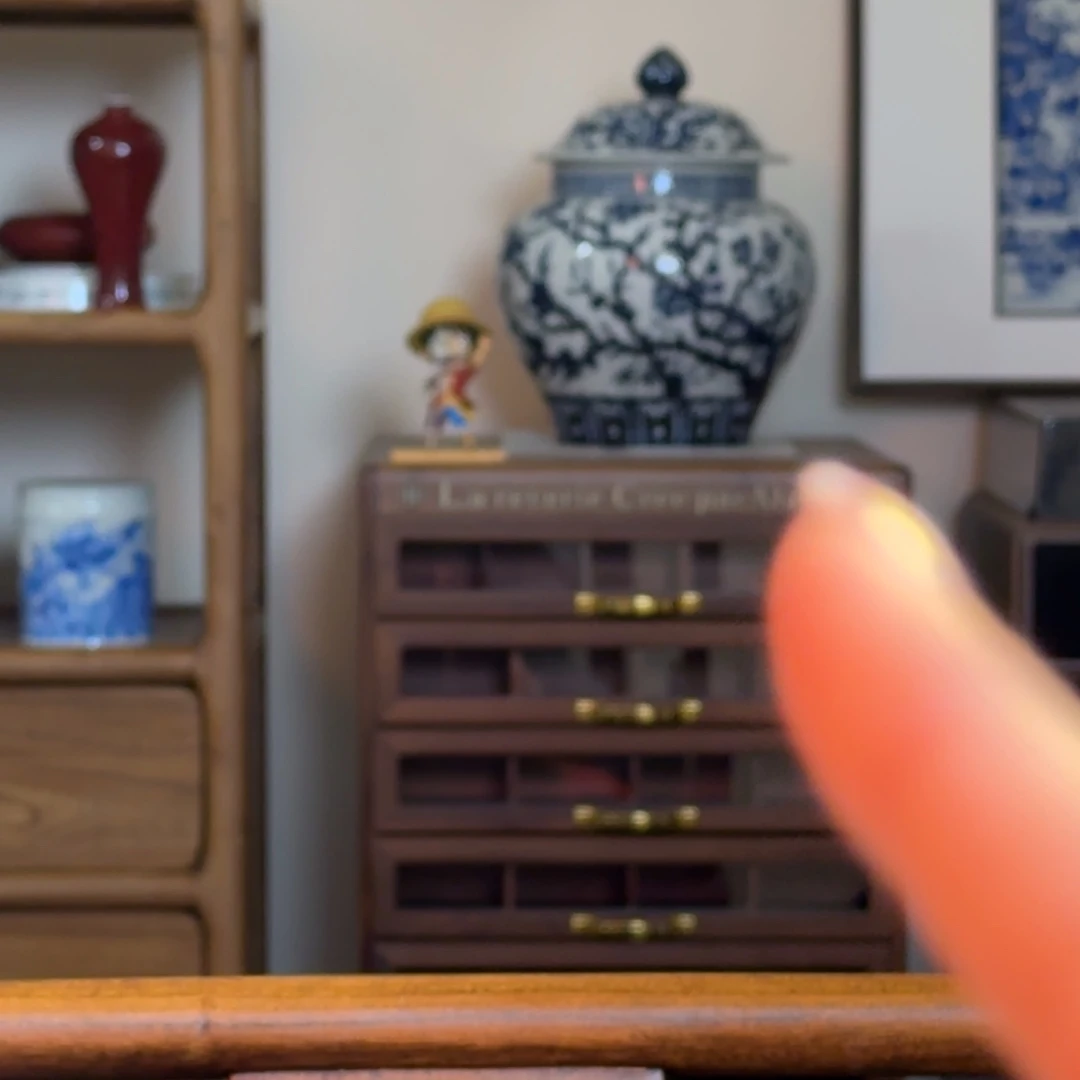 杯尚**鲜重工松竹梅将军罐纯手绘两只