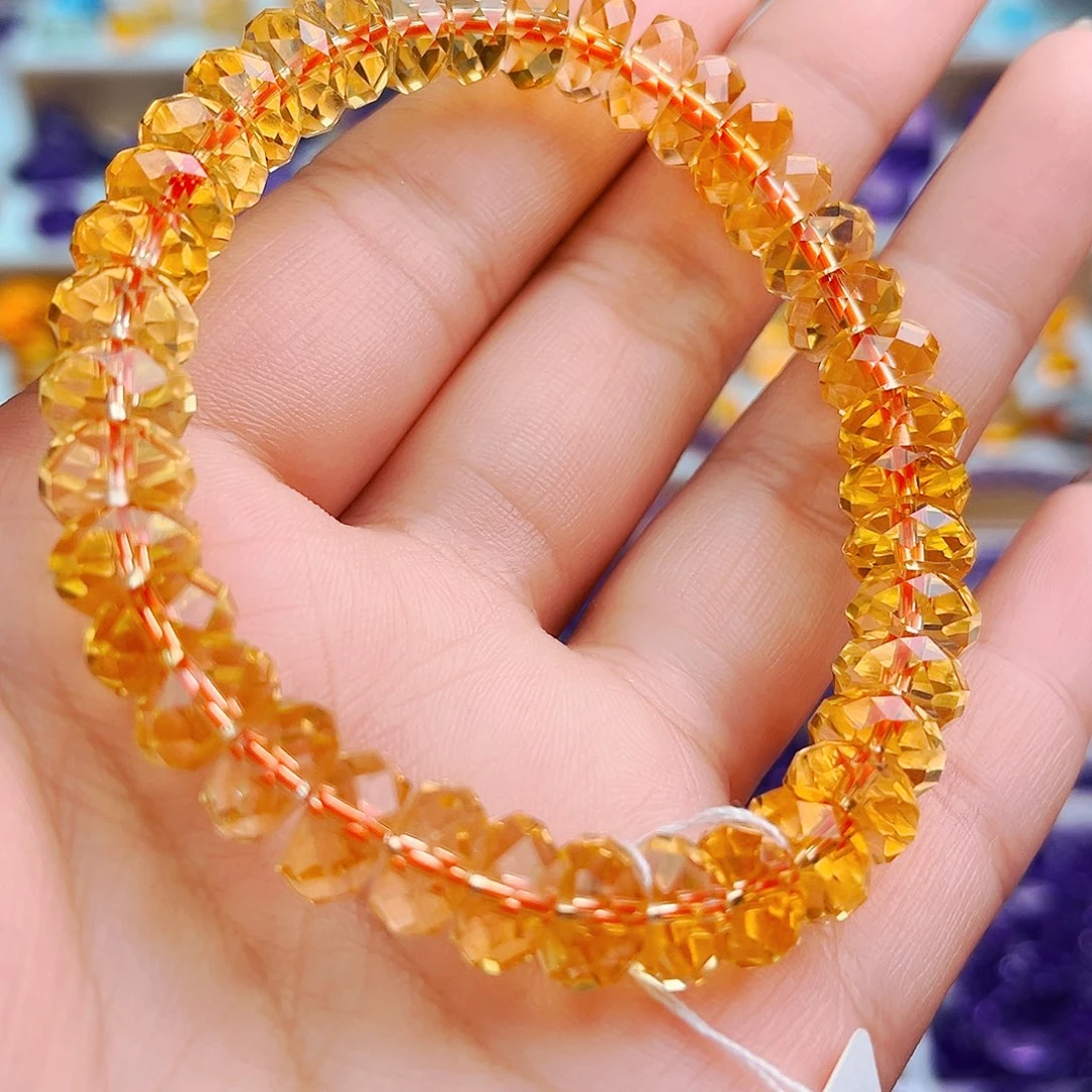 水晶未镶嵌手串天然保真