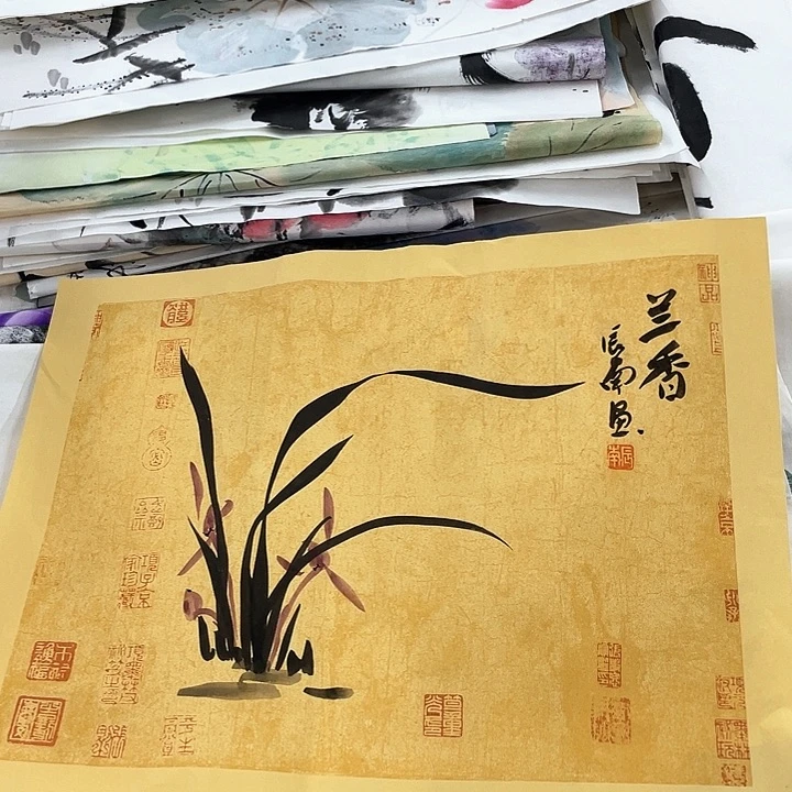 国画纯手绘国画鉴赏