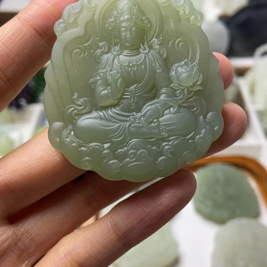 限***哥和田玉未镶嵌颈饰