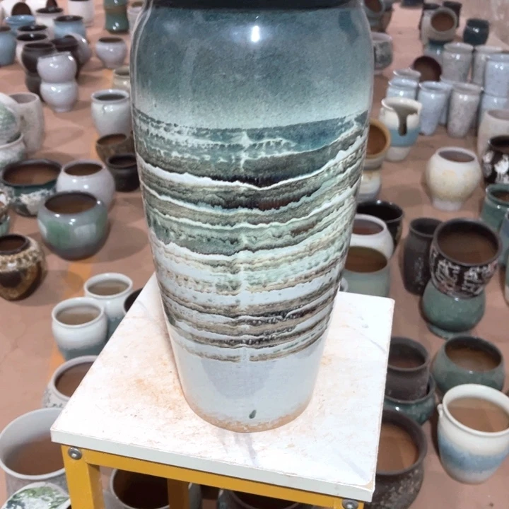 紫砂花盆口径17高度40一只正品