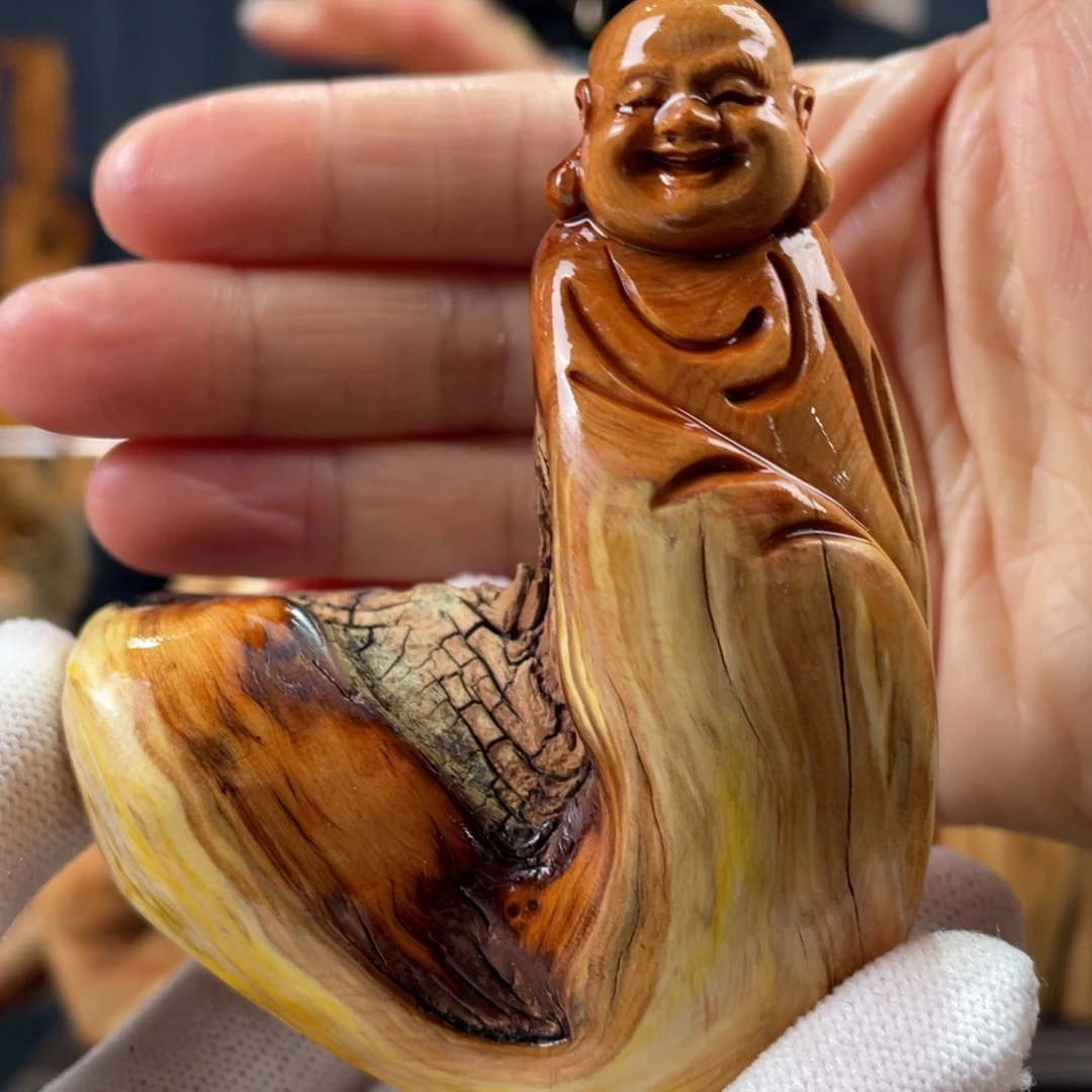 柏木（崖柏）手把件