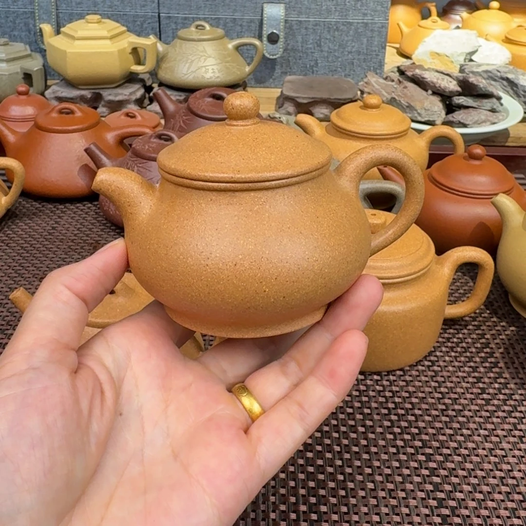 茶壶段泥黄金段150毫升微瑕